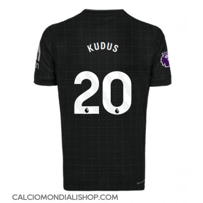 Maglie da calcio Tottenham Hotspur Mohammed Kudus #20 Seconda Maglia 2025-26 Manica Corta Maglie da calcio Tottenham Hotspur Mohammed Kudus #20 Seconda Maglia 2025-26 Manica Corta